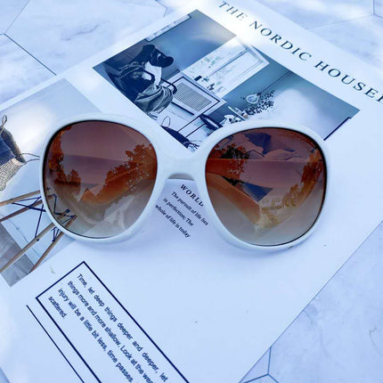Round Frame Sunglasses Women