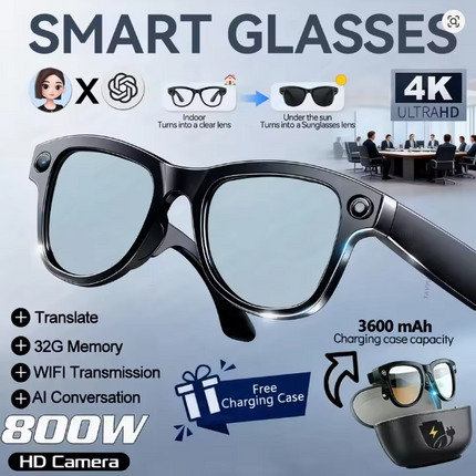Smart Glasses with Camera and Translation
