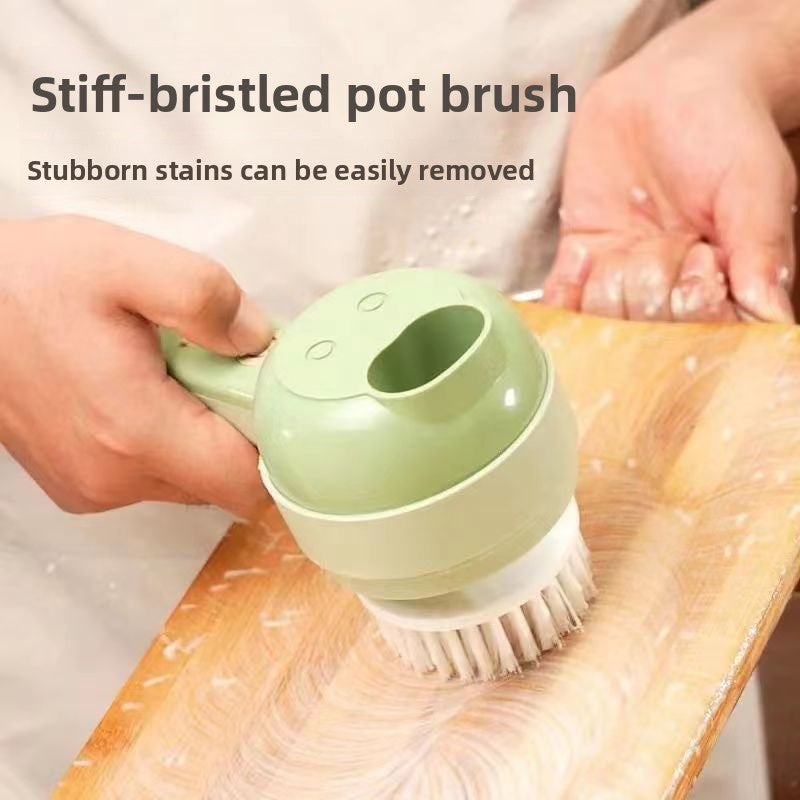 Mini wireless electric garlic press
