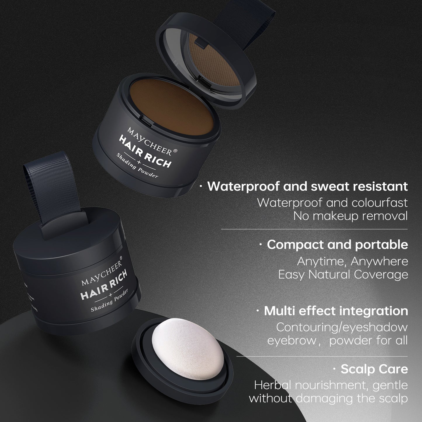 Hairline Powder for Natural Forehead Coverage