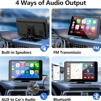 Carplay portable car Bluetooth MP5 player