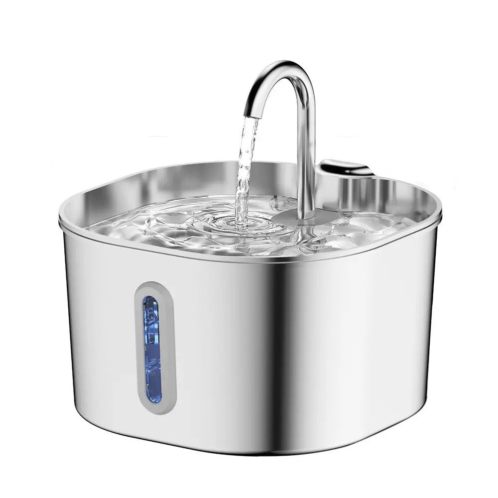 Pet Water Dispenser Stainless Steel Faucet Drinking Fountain