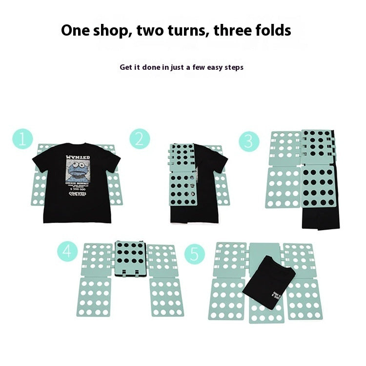 لوحة طي الملابس Artifact Fold منتج جديد، أداة طي الملابس الكسولة للمقاسات الكبيرة