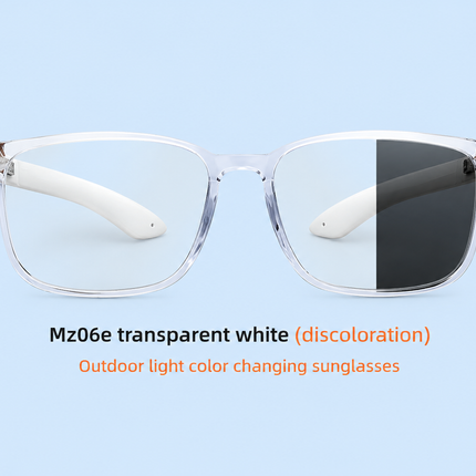 Smart Bluetooth AI Glasses with Photochromic Lenses and Anti-Blue Light